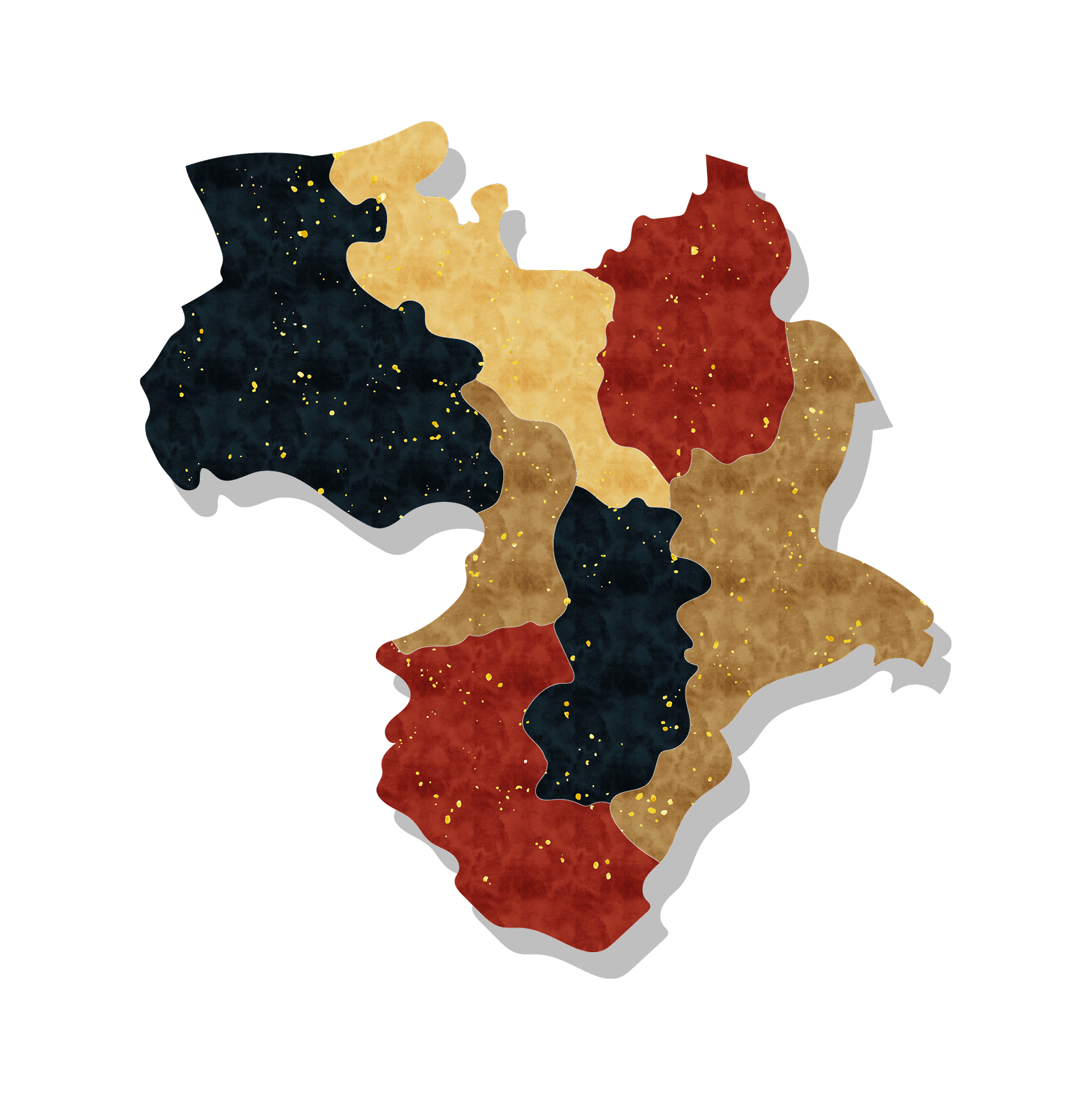 近畿地方の地図